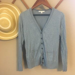 Women’s CAbi Sweater Blue with Green undertones